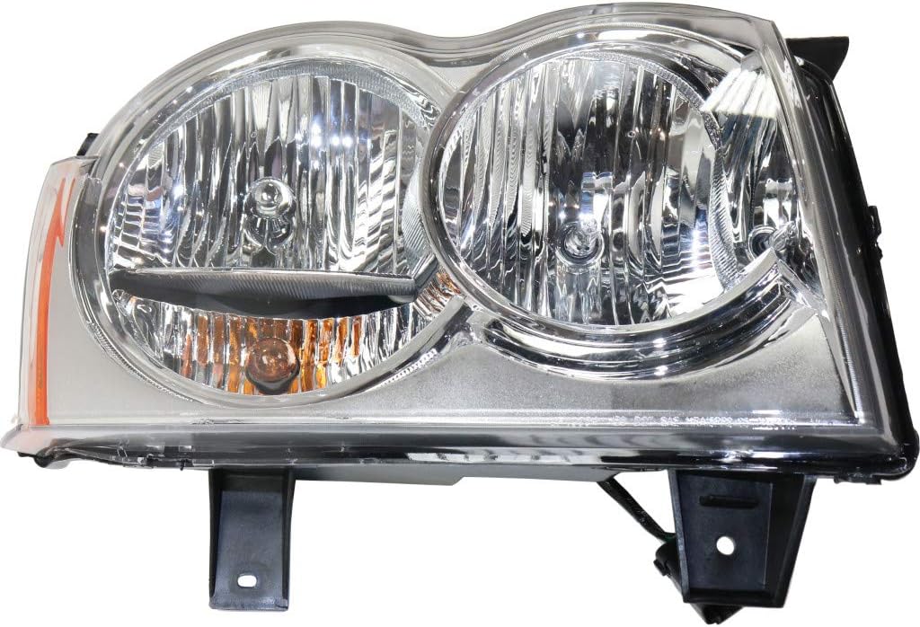 Headlight Assembly for Jeep Grand Cherokee 2005-2007 Passenger Side A49982