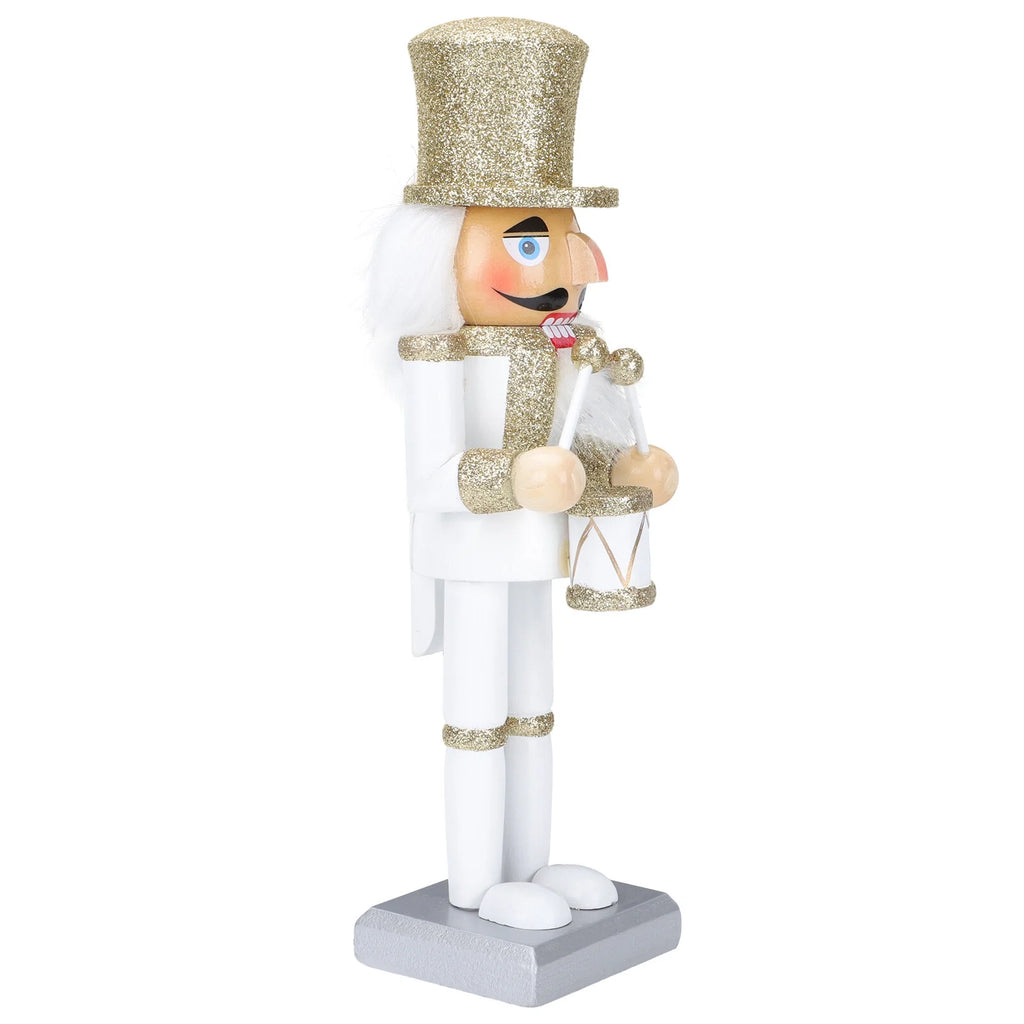 White Wooden Nutcracker Soldier Doll Christmas Decor N578965