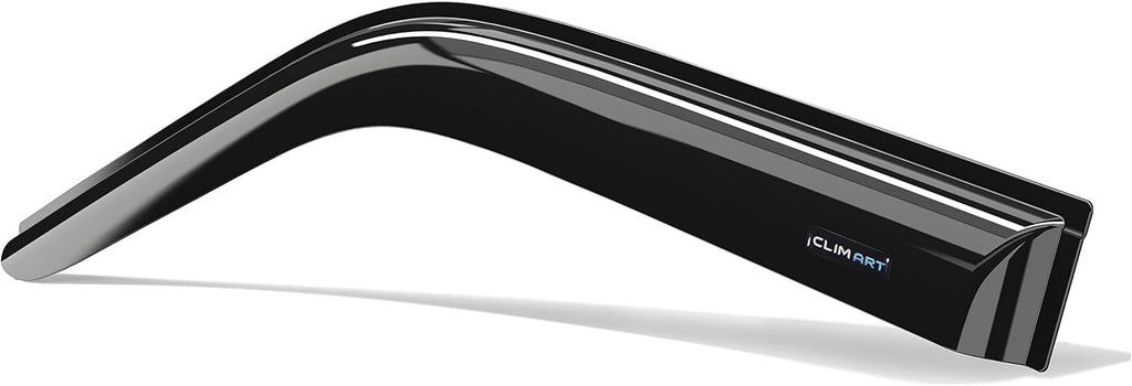 4 pcs Dark Smoke Tape-on Window Deflectors K410