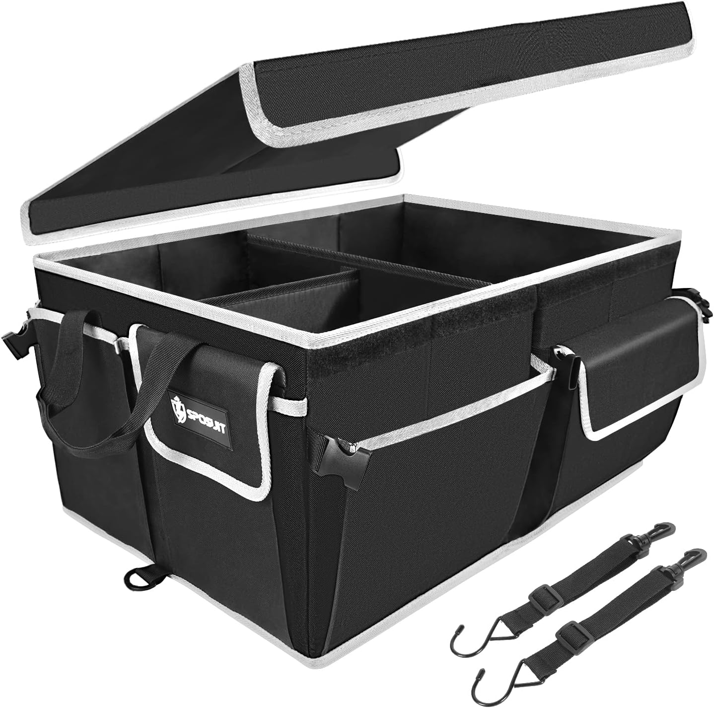 Waterproof Collapsible Trunk Organizer with Lid G66971