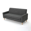 Grey 3-Seater Fabric Sofa V4926