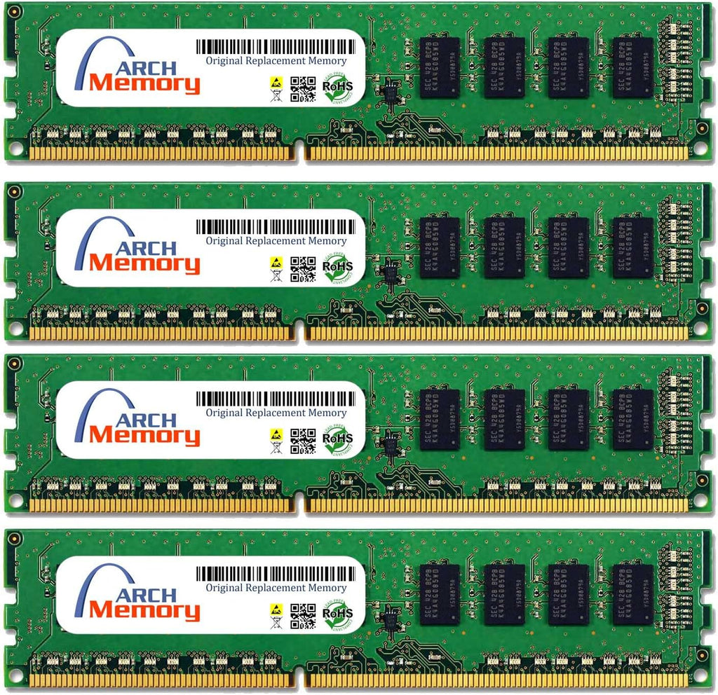 16 GB (4 x 4 GB) 240-Pin DDR3 ECC UDIMM RAM Q8889