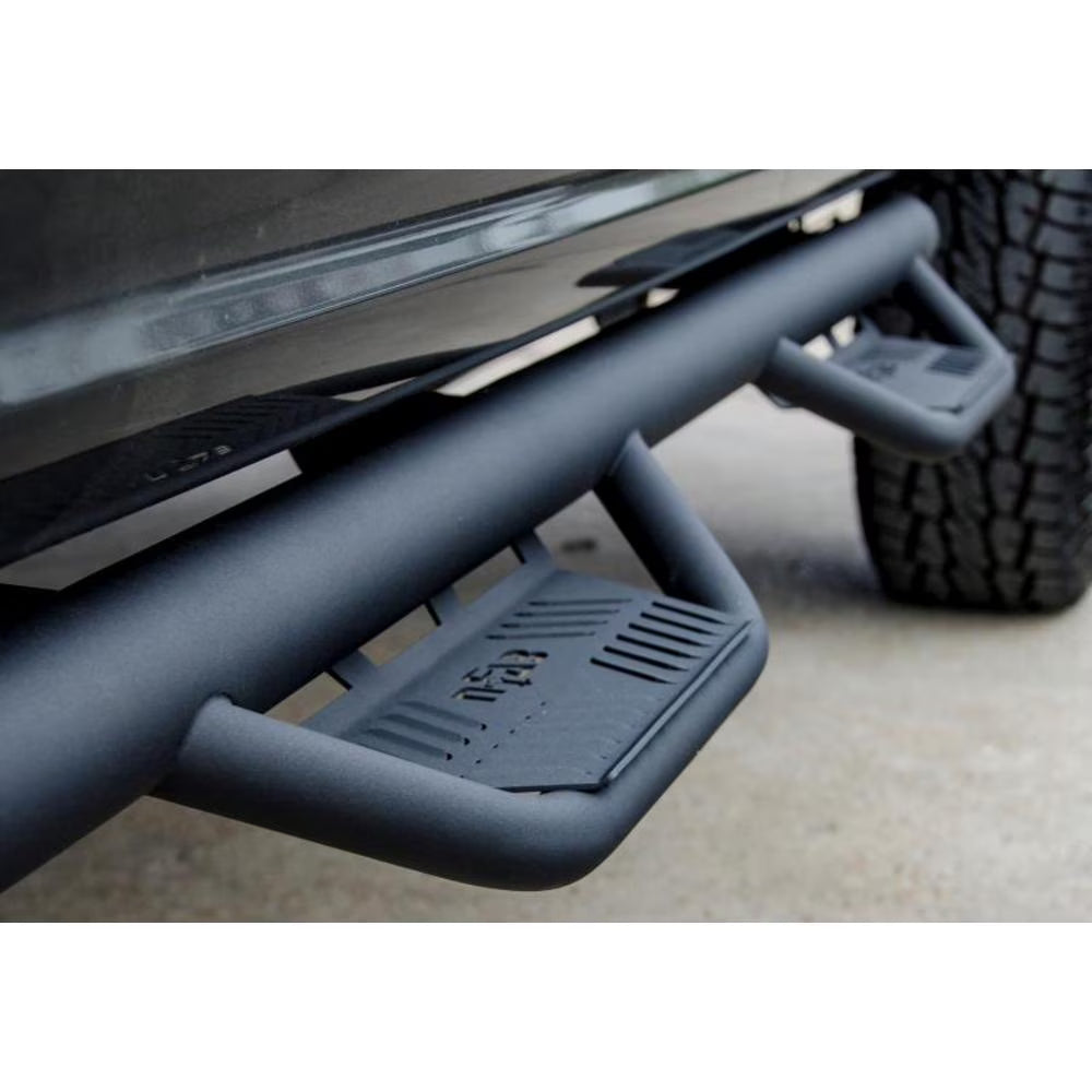 Textured Black Cab Length Steps E291734