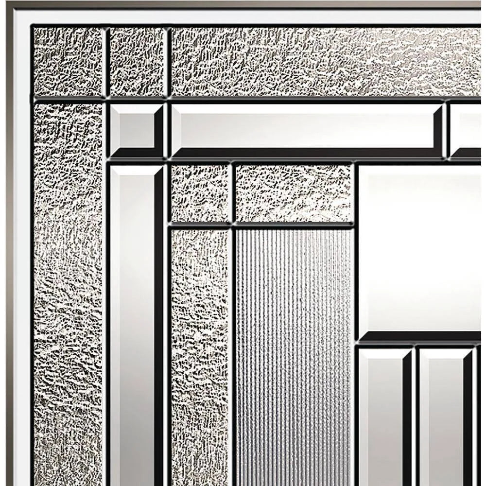 36 in. x 80 in. Full Lite Primed Steel Prehung Left-Hand Inswing Front Door with Brickmould B22873