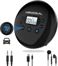 Portable CD Player with FM Transmitter, Anti-Skip Protection, Headphones, Pack of 2 K838986