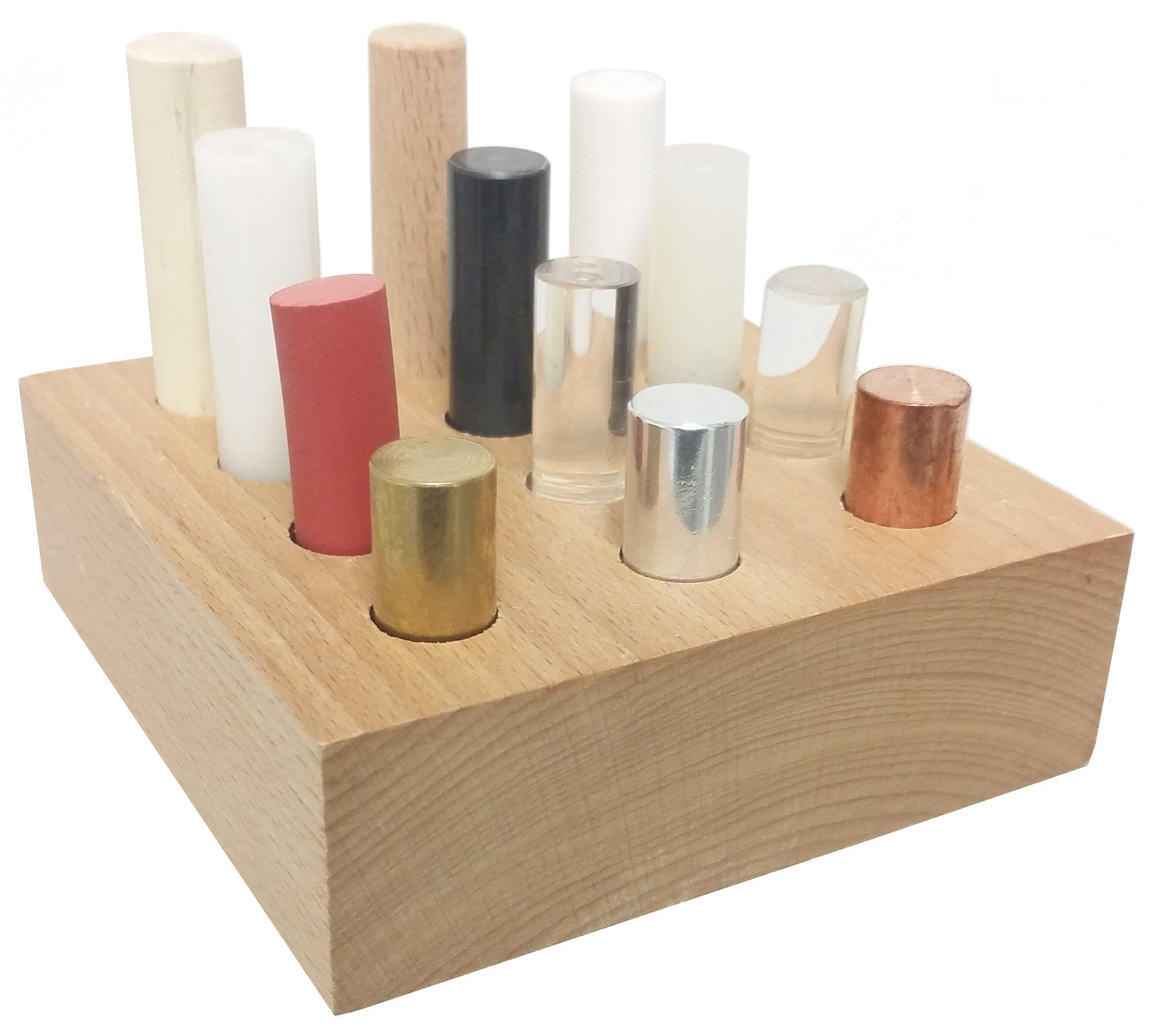 Density Rod Set - Twelve Rods of Different Materials T930061