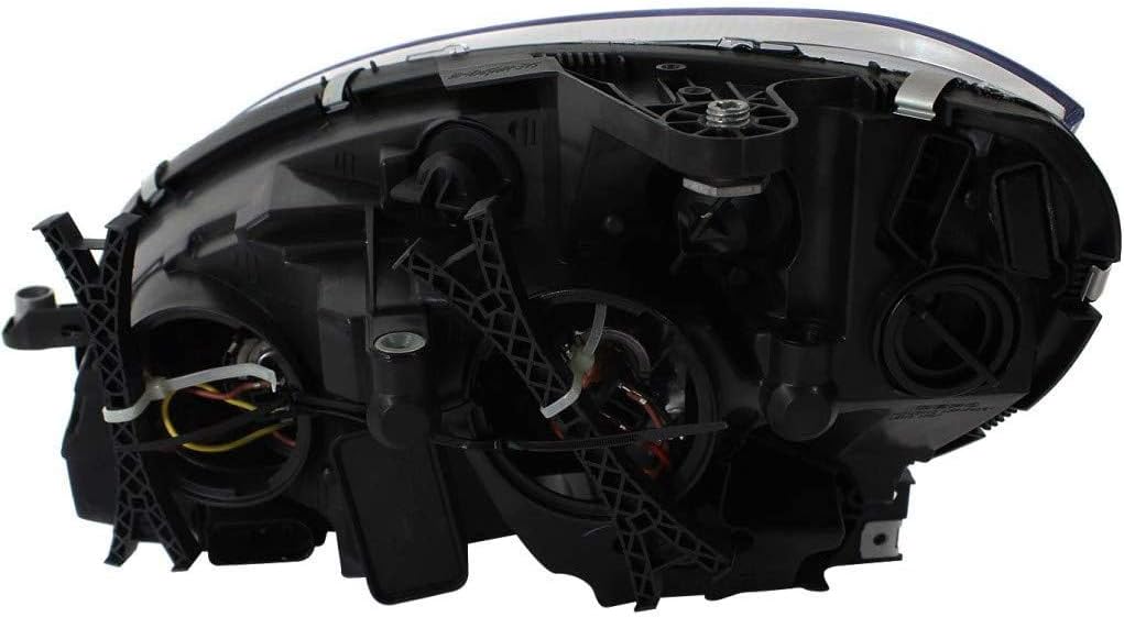 Chrome Headlight Pair for Mercedes-Benz C250 2010 2011 I65503