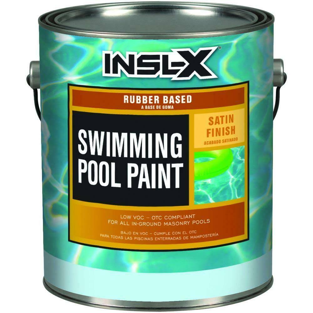 Aquamarine Satin Swimming Pool Paint F185464