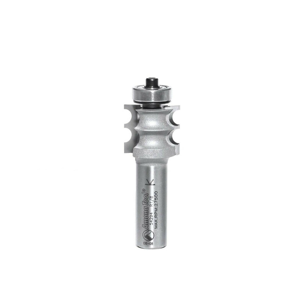Carbide Tipped Double Beading 1/8 Radius x 7/8 Dia x 3/4 x 1/2 inch Shank C6294