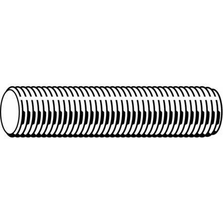 5/8 inch-11 x 2-1/2 inch Plain Carbon Steel Fully Threaded Studs, 150 pk. J802