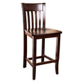 Modern Counter Stool in Walnut Finish Q169820