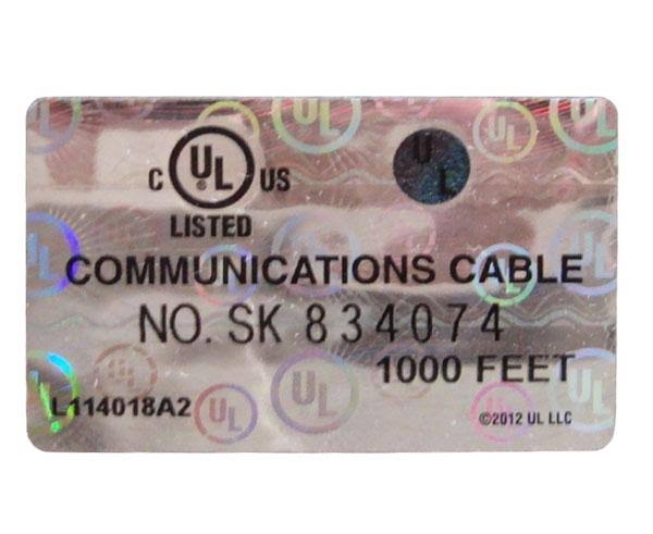 20AWG 500ft Black RG59 Coaxial Cable Y974725