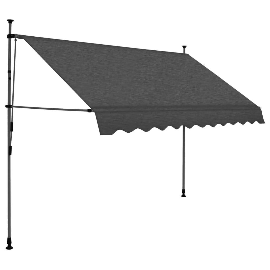 118.1" Anthracite Retractable Awning K2521