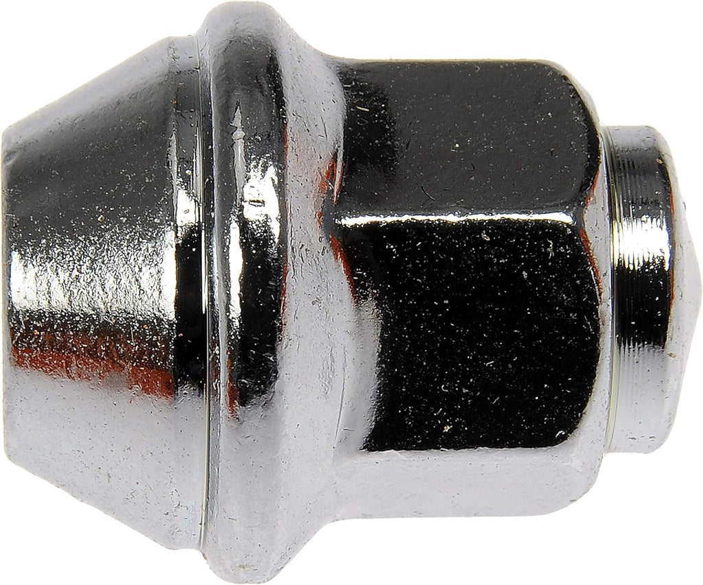 40 Pack M12-1.50 Capped Wheel Nut, 19 Mm Hex, 32.1 Mm Length Q55771