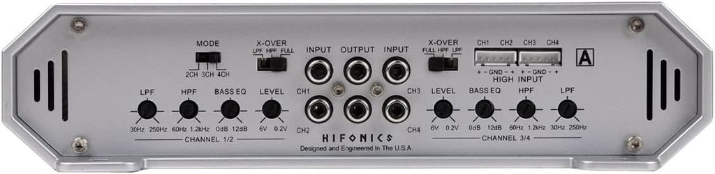 4-Channel 1000-Watt Car Audio Amplifier K8530