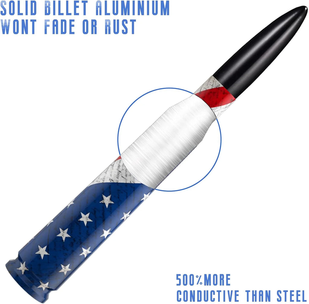 Bullet Antenna with Valve Stem Caps T45334