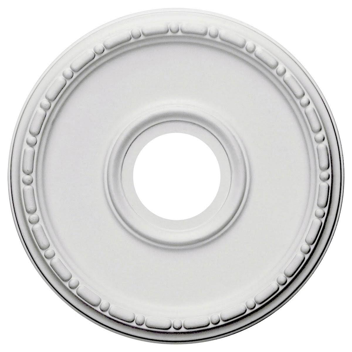 16 1/2x22OD x 3 7/8x22ID x 1 1/2x22P Hand-Painted Ceiling Medallion Z6289