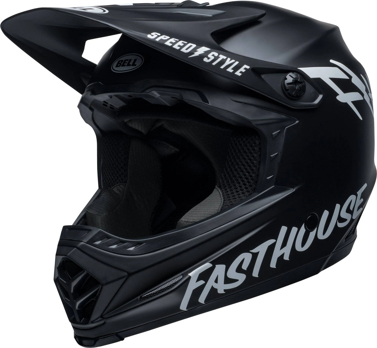 Bell Full-9 Fusion MIPS Helmet Matte/Gloss Black/Slate/Orange, S S266