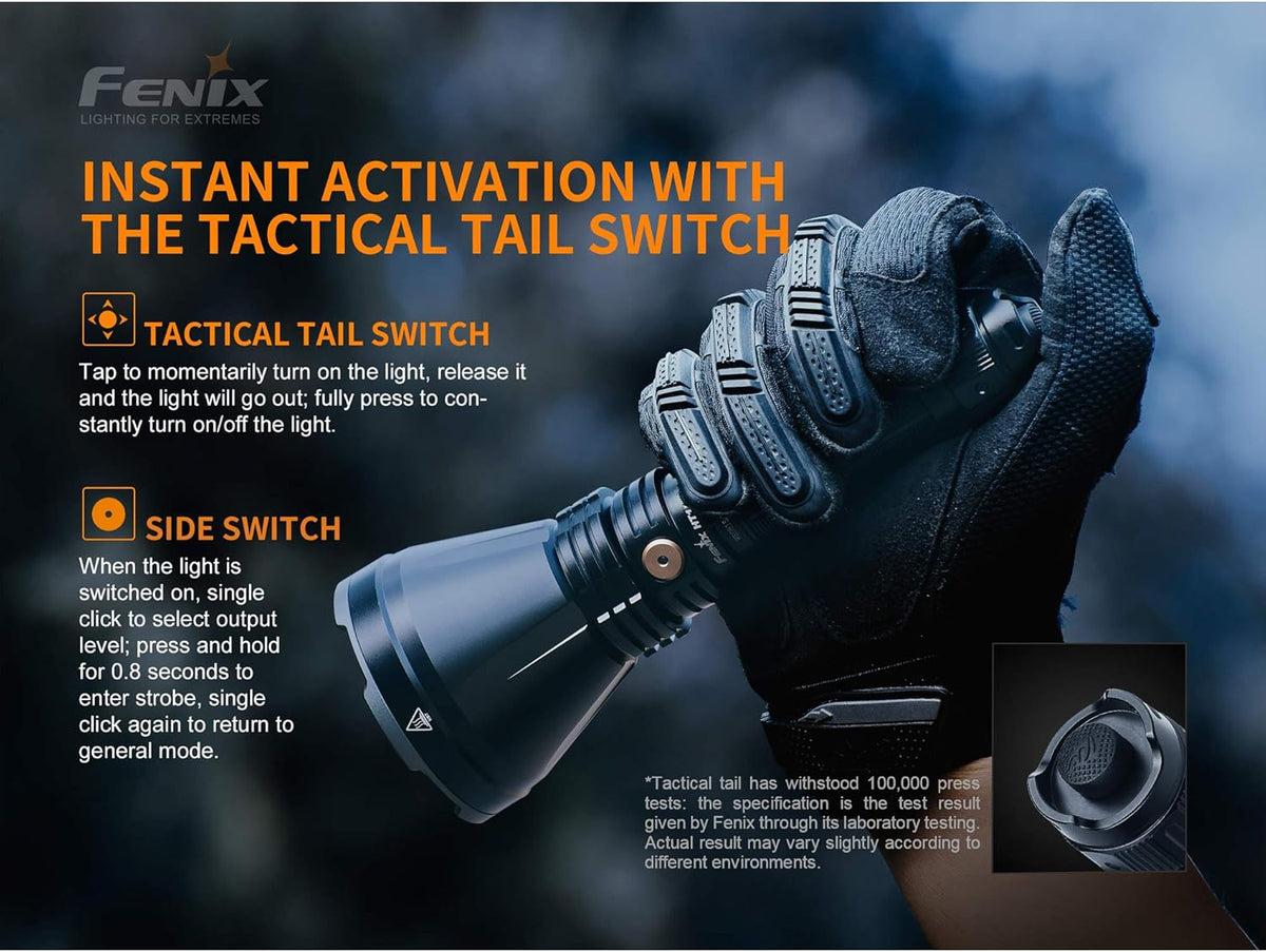 1500 Lumen Long-Range Rechargeable Hunting Light and Battery Case Y77211
