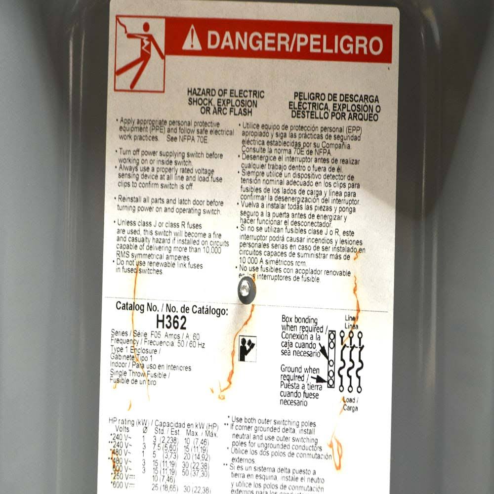 Heavy Duty Safety Switch Q824225
