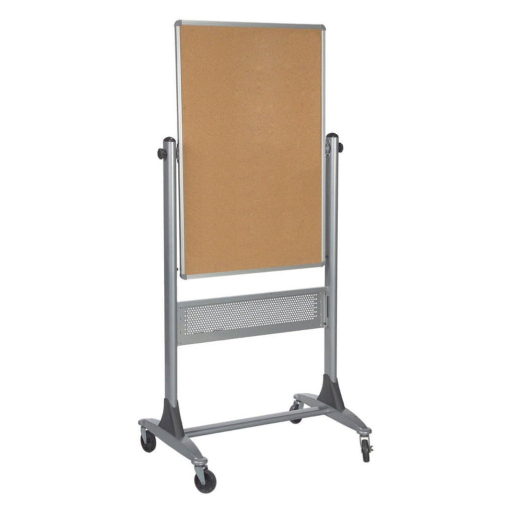48 inch x 72 inch White Plastic Dry Erase Board Z917