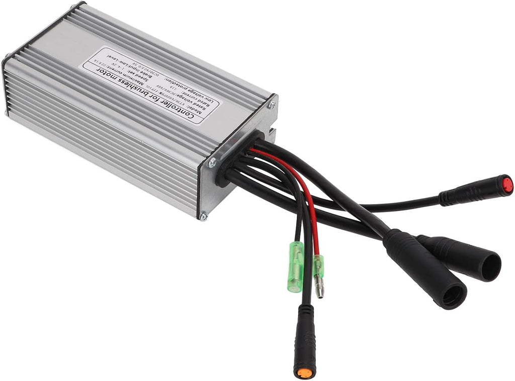 Motor Brushless Controller, 36V/48V 22A Waterproof Sine Wave Motor Controller for 500W Motor E-Bike G770010