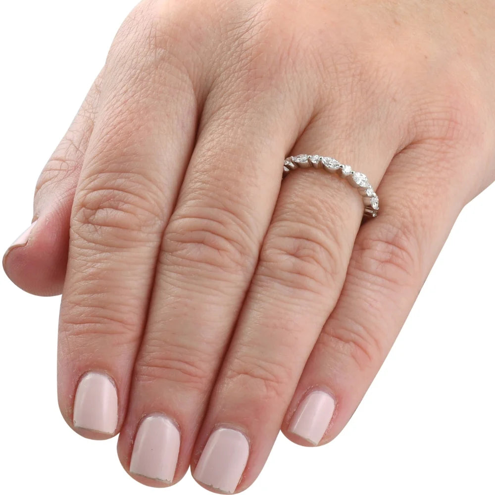 14k Gold Lab Grown Wedding Ring E47337