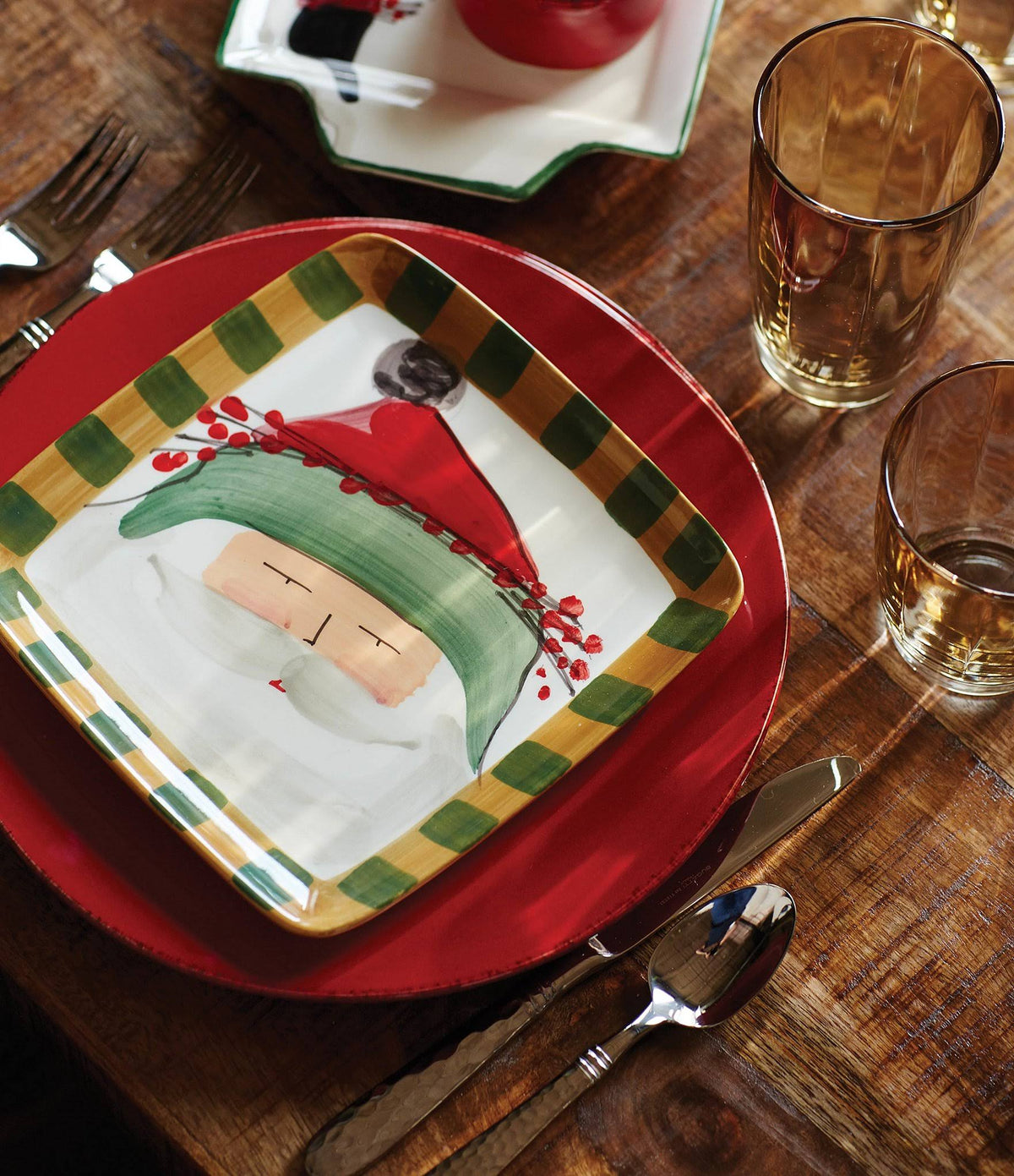 Square Salad Plate W257