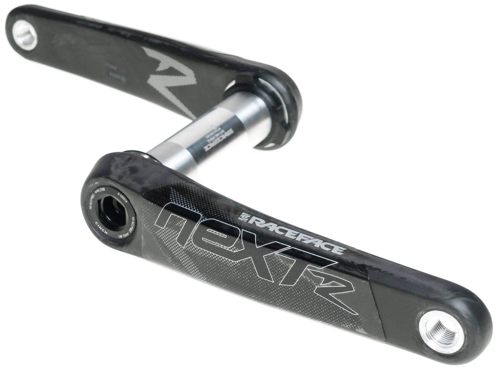 Black 175 mm Crank Arms Y5002