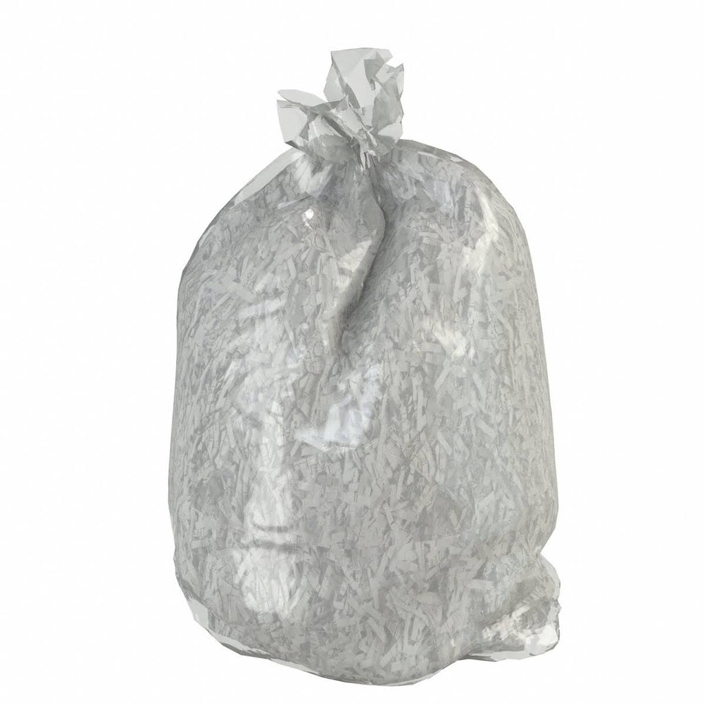 Recycled Can Liner, 12-16 gal, Clear, PK500 N49601