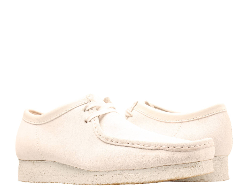 Clarks Men's Wallabee White Chalky Suede - 10.5 P39697