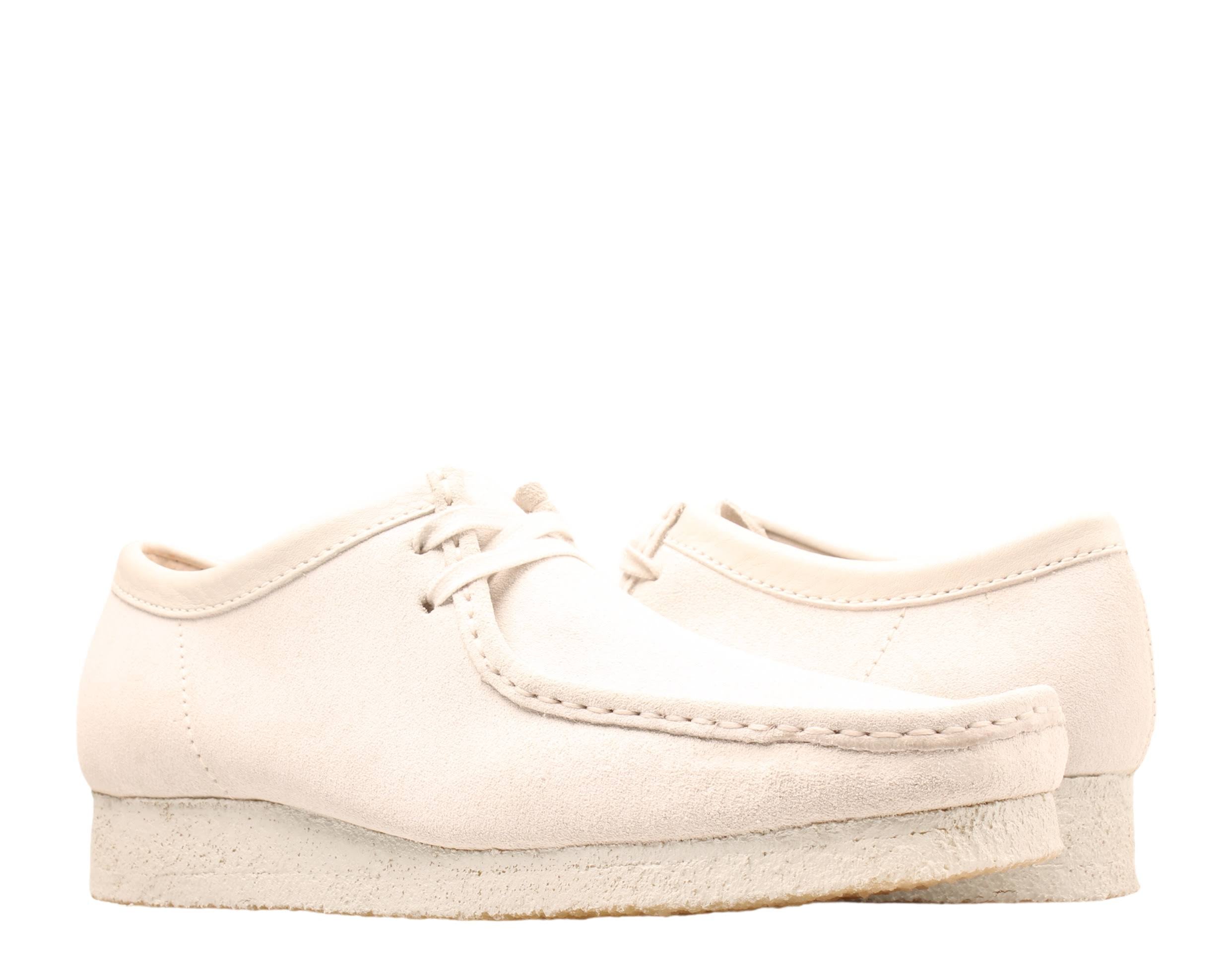 Clarks Men's Wallabee White Chalky Suede - 10.5 P39697