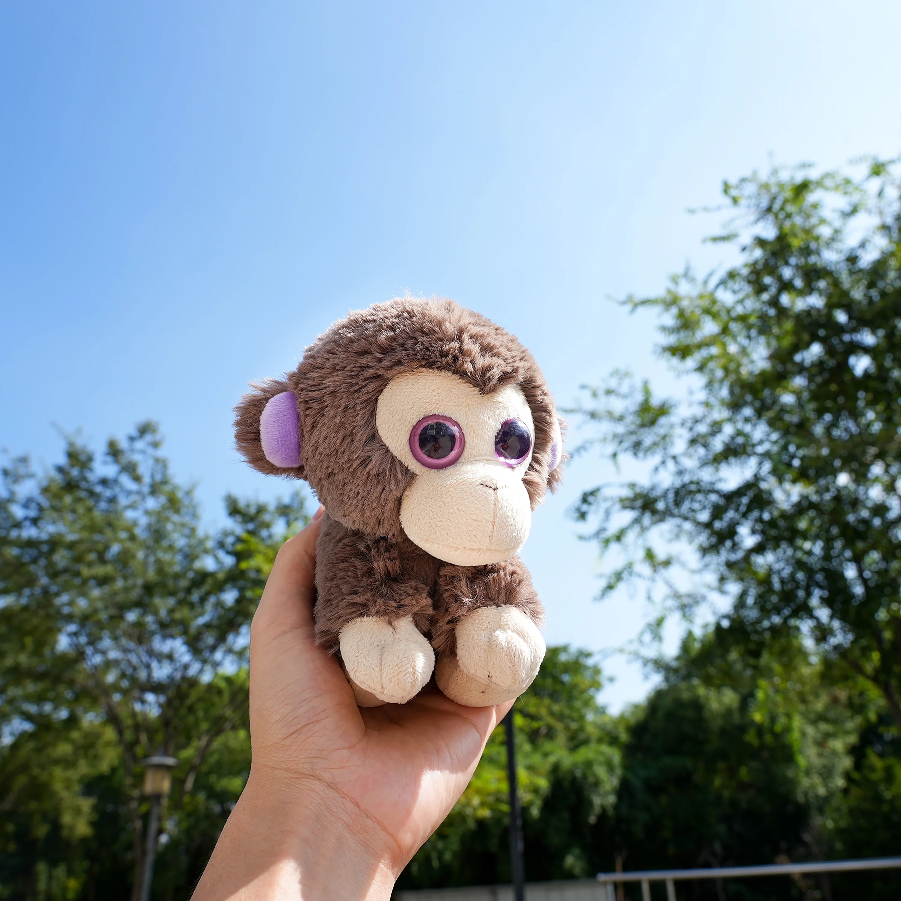 Brown Monkey Stuffed Animal Plush Toy U124810