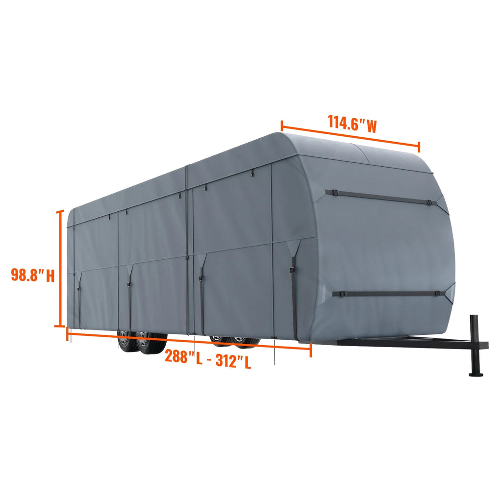 4-Layer Non-Woven Fabric Travel Trailer Cover Y223289