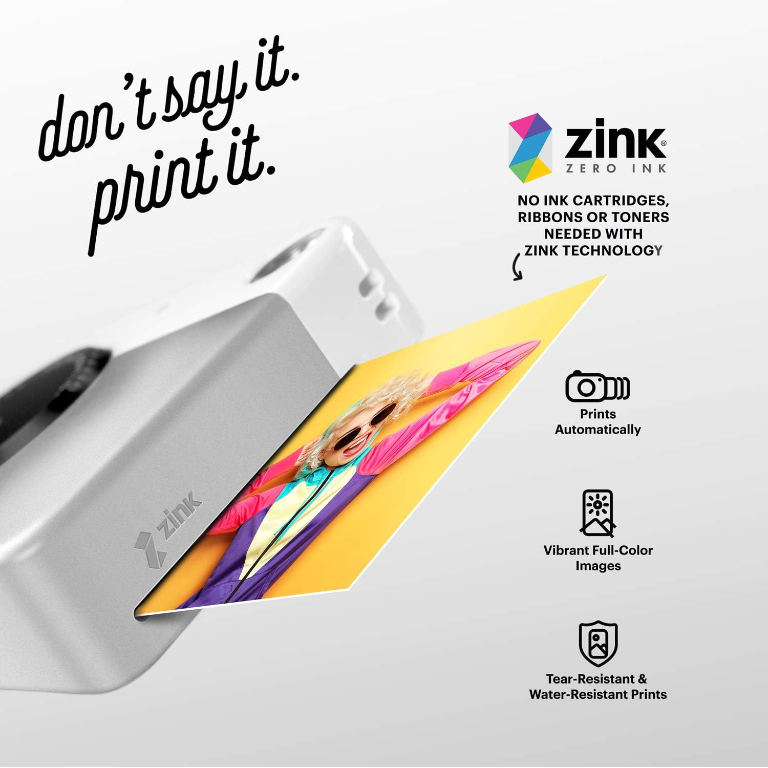 2x3" Premium Zink Paper 100 Pack with Soft Case D52027
