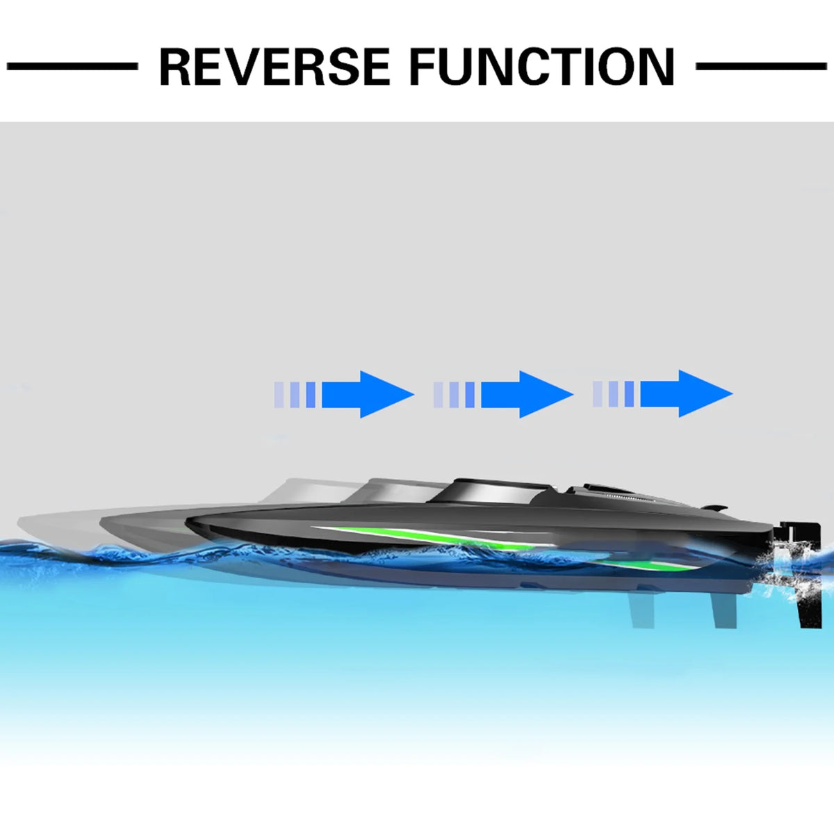 Remote Control Boat 30kmh 2.4GHz A652801