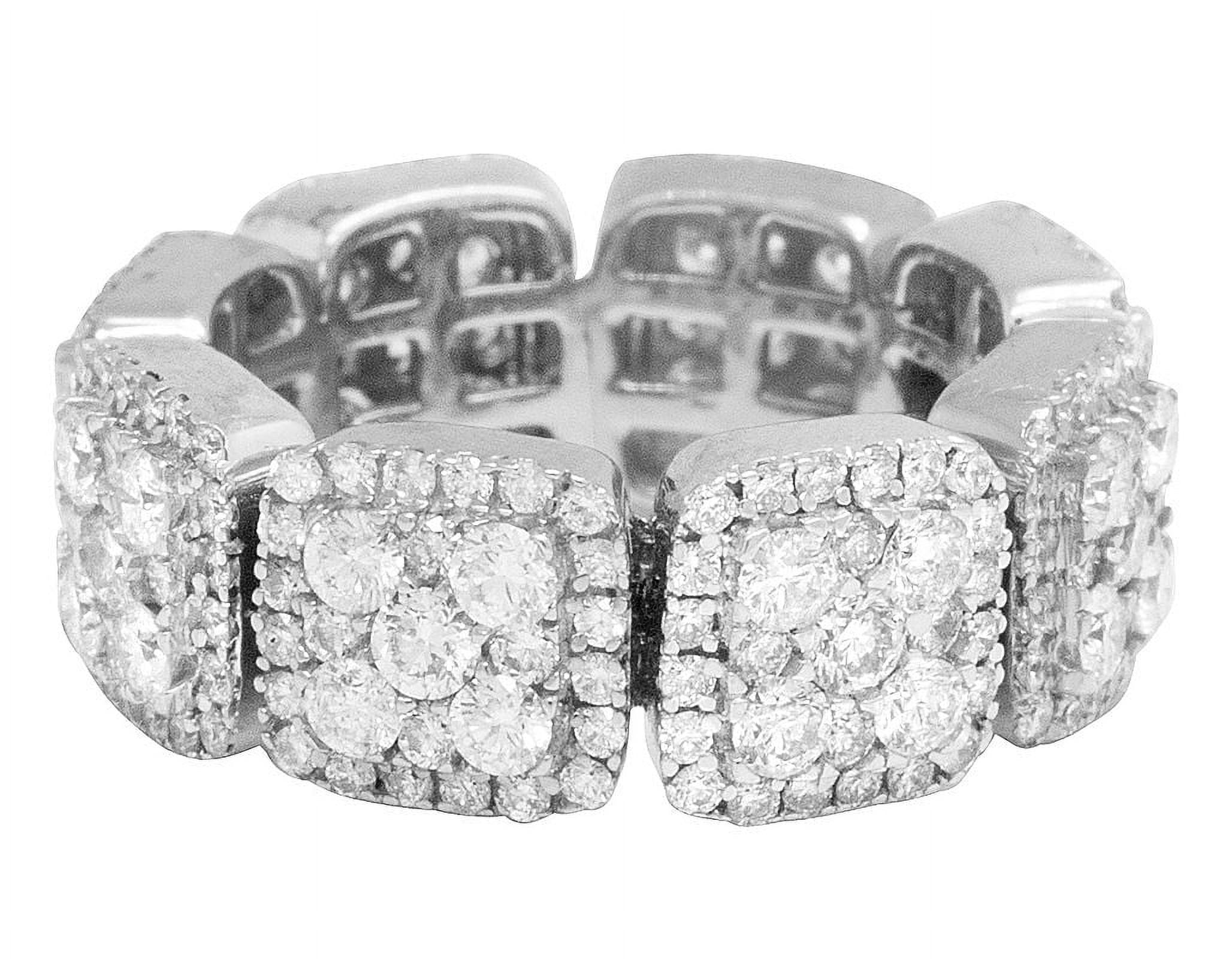 4.10 CT Diamond Eternity Band Ring E232664