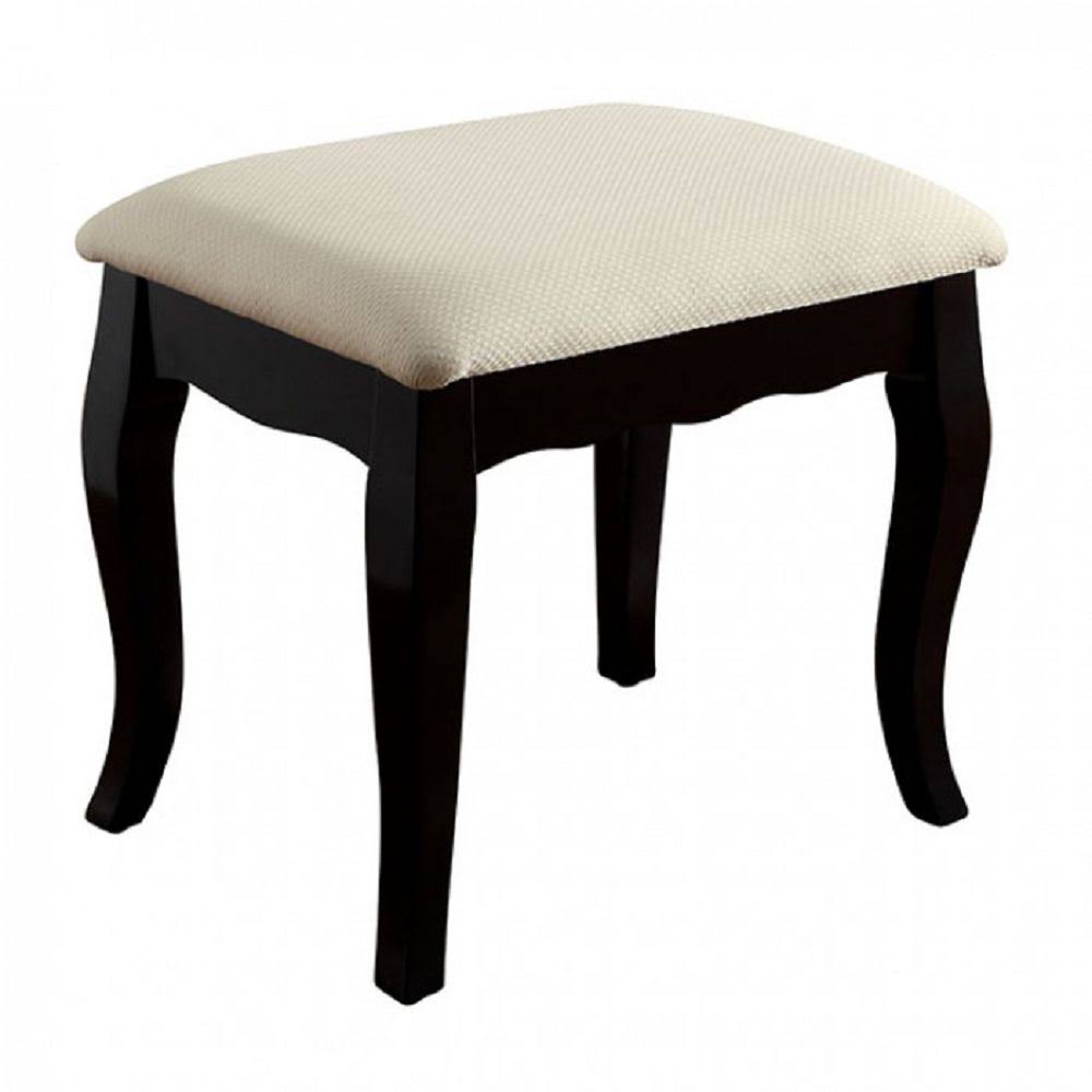 Black Vanity with Stool J525043