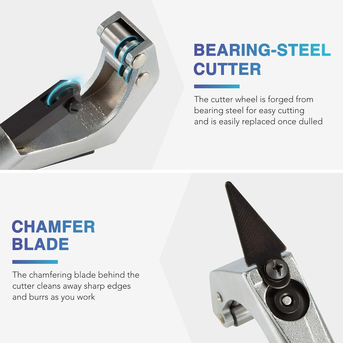 11pc Tube Expander Tool Kit with Pipe Cutter, Deburring Tool, Chamfering Tool, 7 Expander Heads, Storage Case P38771