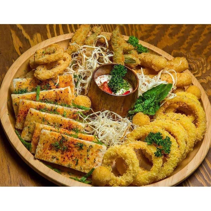 Set of 6 Two Section Platters G605614