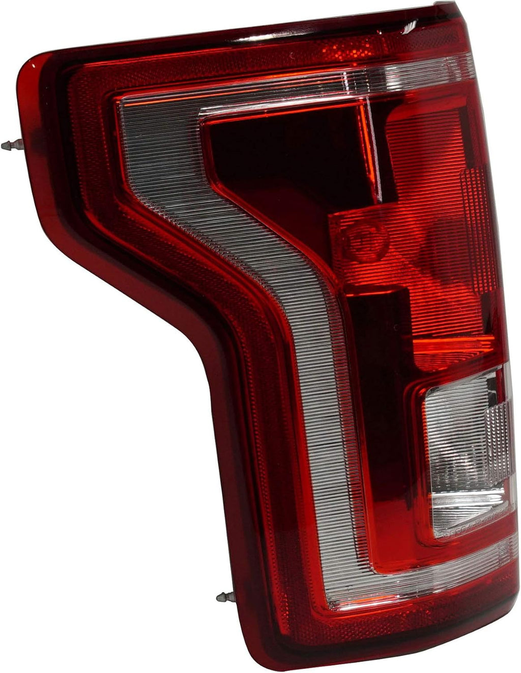 Tail Light Assembly Set of 2 Halogen Clear & Red Lens V635653