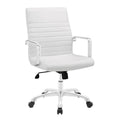 White Swivel Office Chair I2385