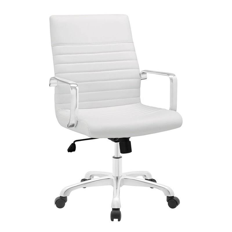 White Swivel Office Chair I2385