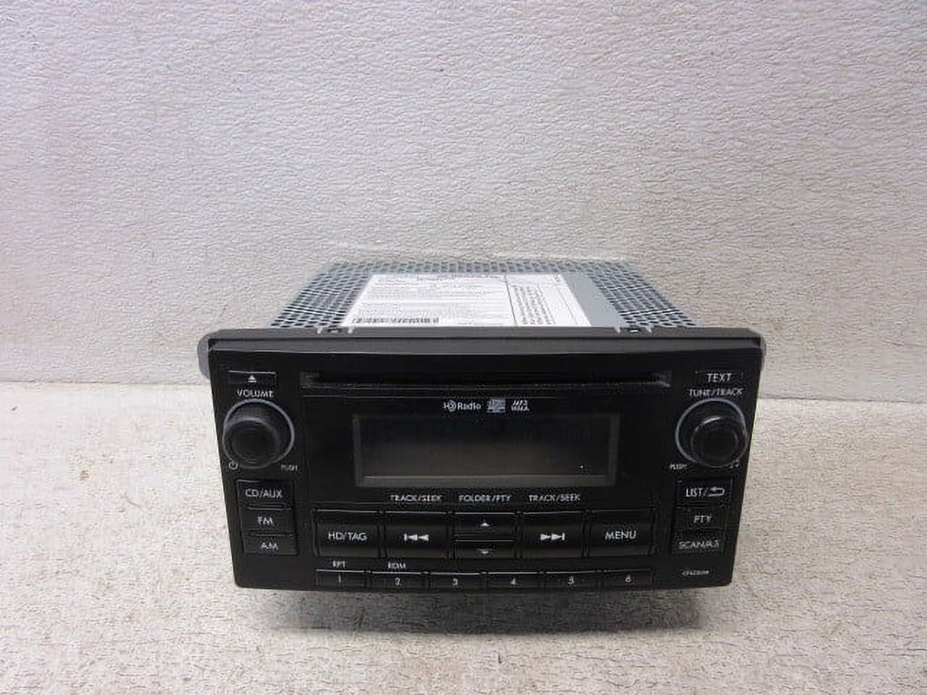 Pre-Owned Subaru Forester AM FM CD Mp3 HD Radio Receiver OEM Y3372