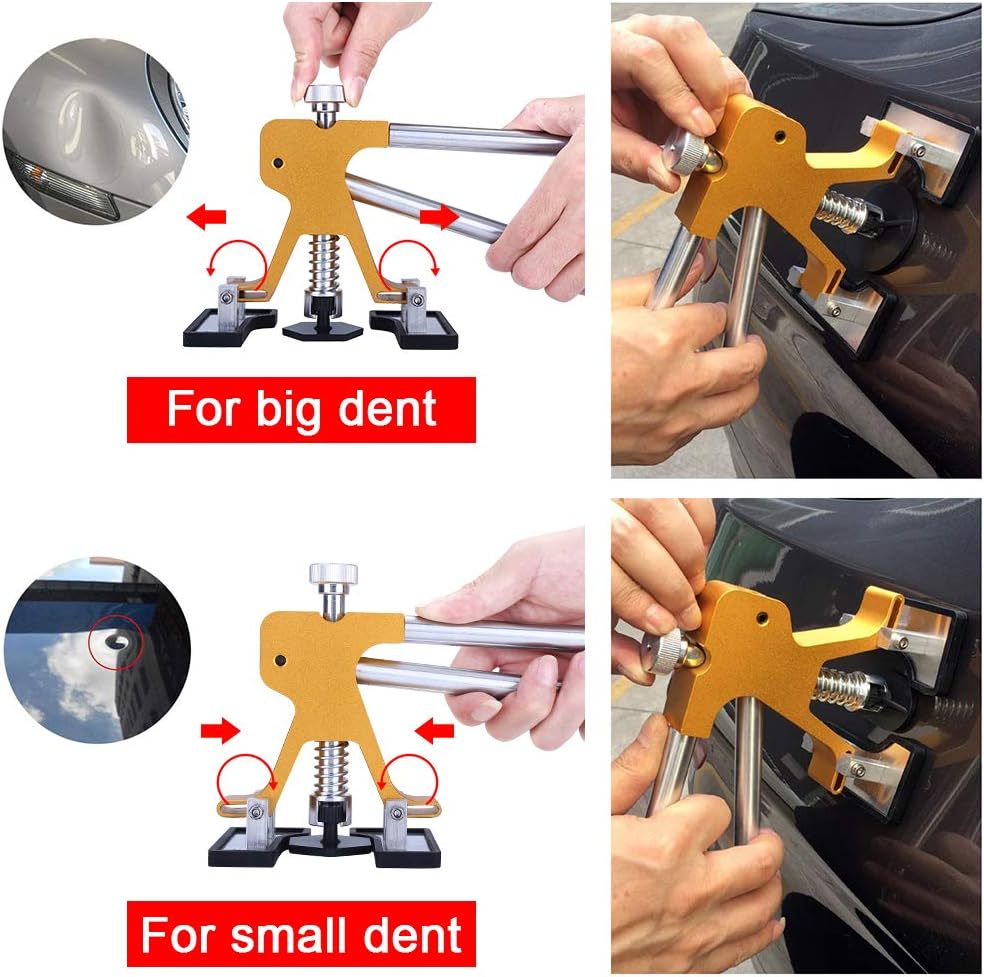 35pcs Dent Puller Kit with Adjustable Width Dent Repair Tools L18141