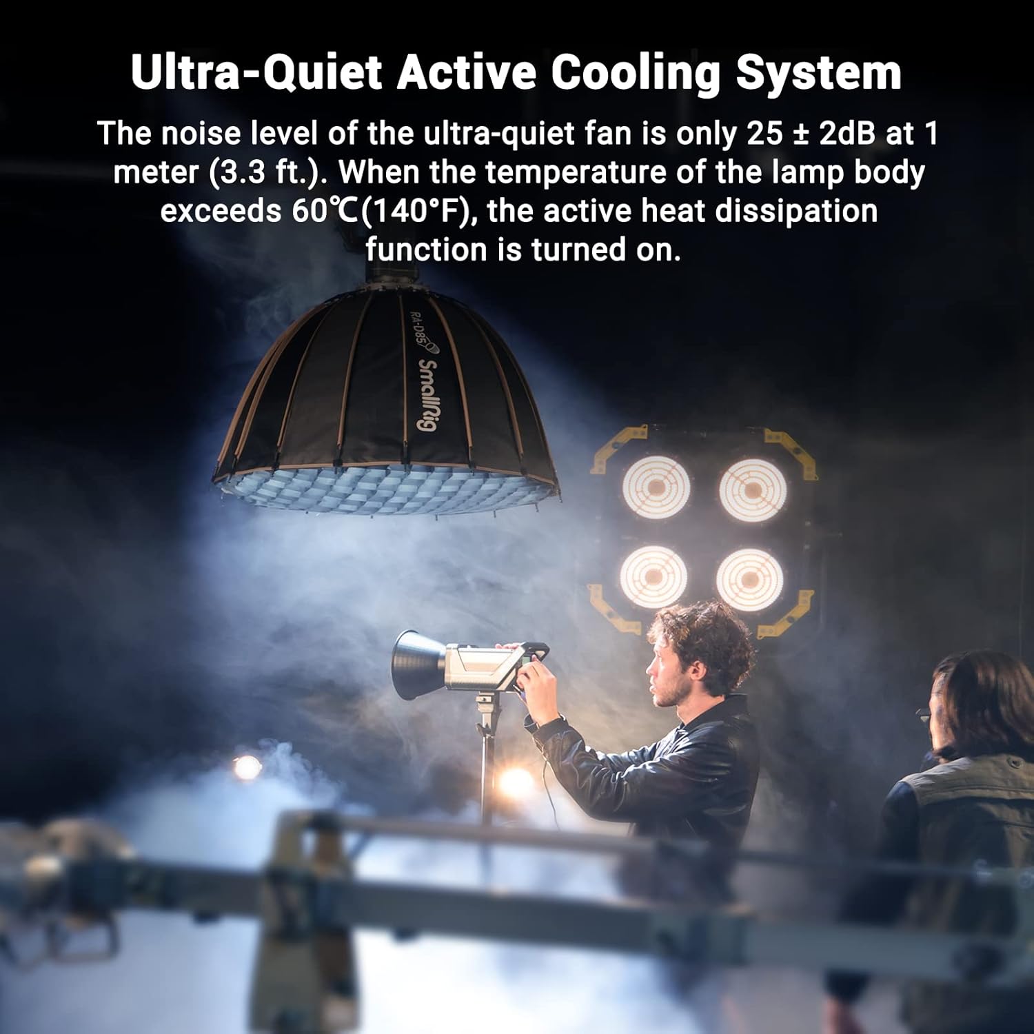 120W Bi-Color Bowens Mount Video Light C2448