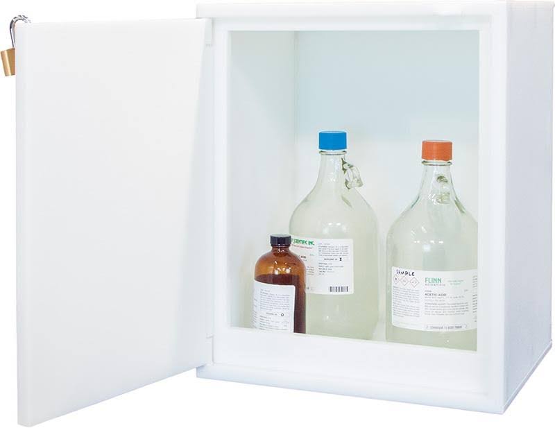 6 x 2.5 LITER HDPE Acid Cabinet T458461