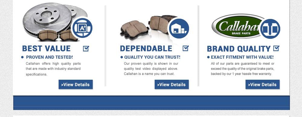 4 Lug Ceramic Brake Rotors and Pads with Clips R7661