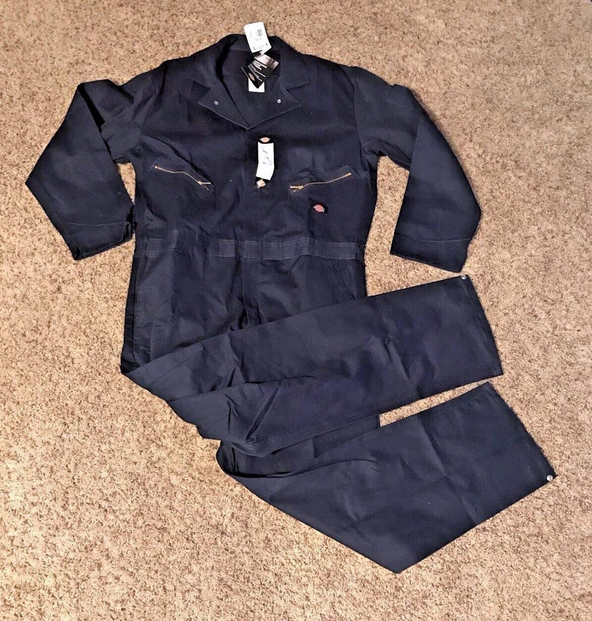 Dark Navy Cotton Coverall I3533
