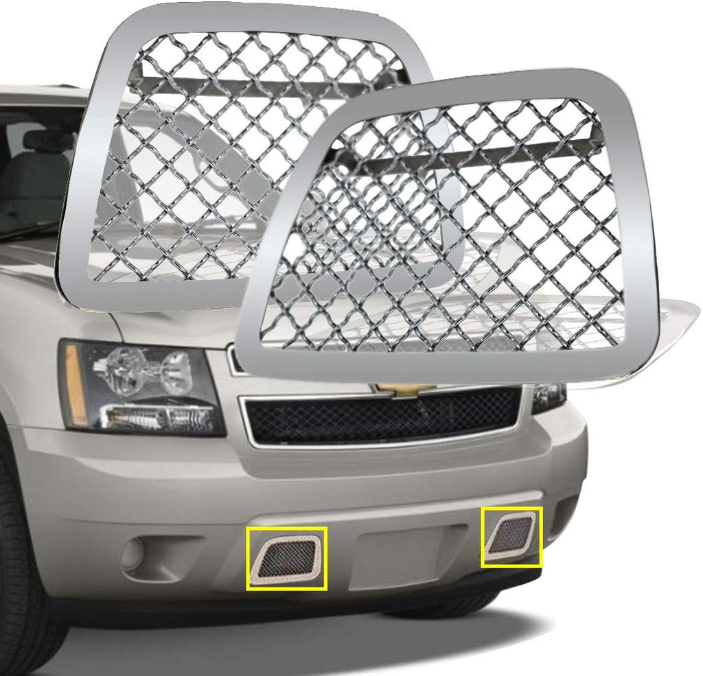 Stainless Steel Mesh Grille Insert for 2007-2014 Tahoe Avalanche Suburban C745276
